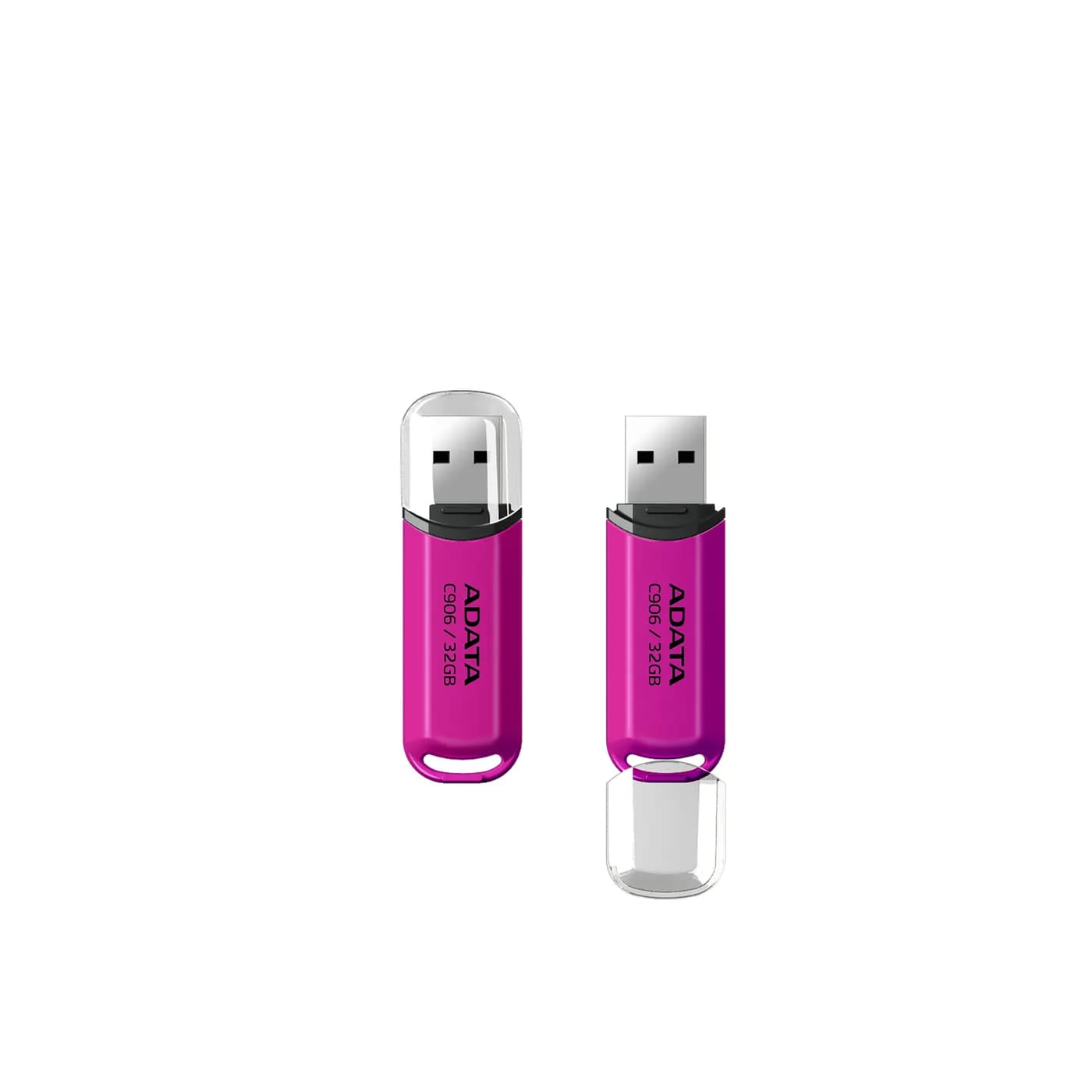 ADATA AC906-32G-RPP unidad flash USB 32 GB USB tipo A 2.0 Rosa, Transp 2