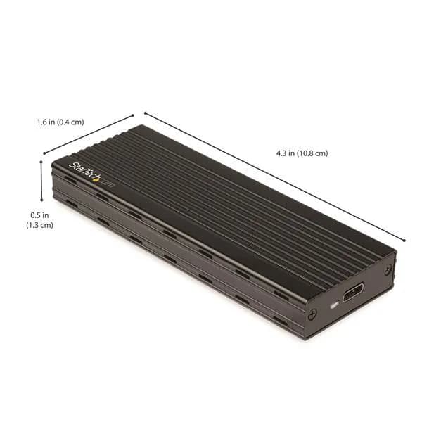 StarTech.com Gabinete de SSD M.2 NVMe para SSDs PCIe- USB 3.1 Gen 2 Ti 7