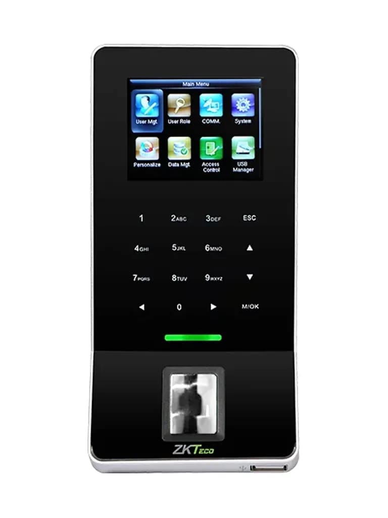 ZKTECO F22ID - Control de Asistencia y Acceso Básico con Huella Digita 2