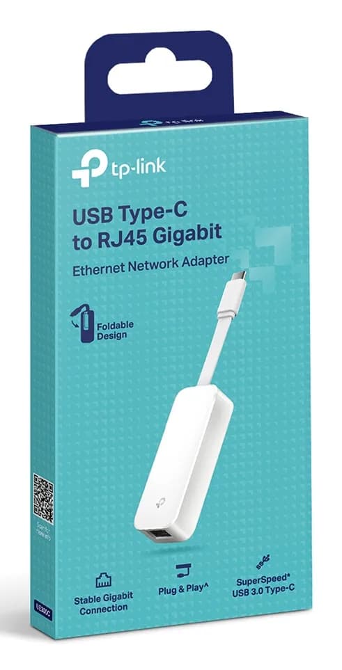 ADAPTADOR USB TIPO-C - RJ45 TP-LINK UE300C / 1 PUERTOS USB 3.0 / 1 ADA 7