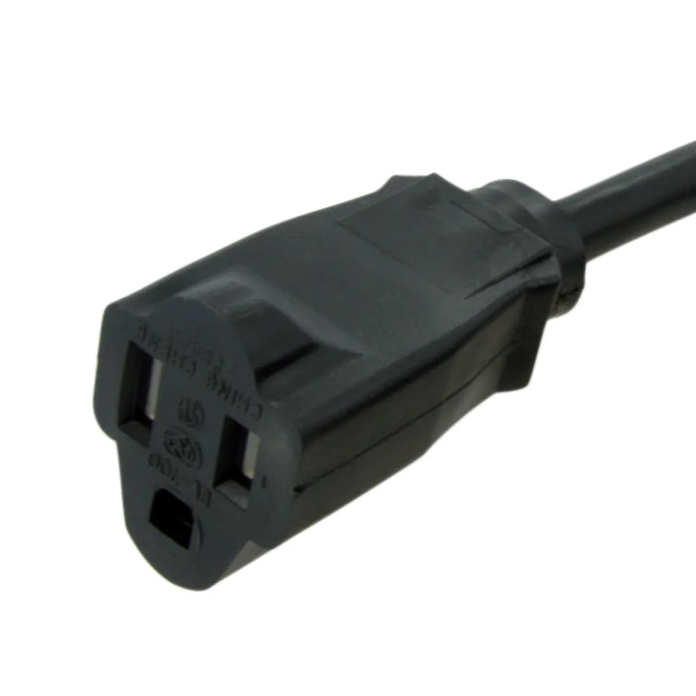 StarTech.com Cable de 2m de Extensión de Alimentación,NEMA 5-15R a NEM 2