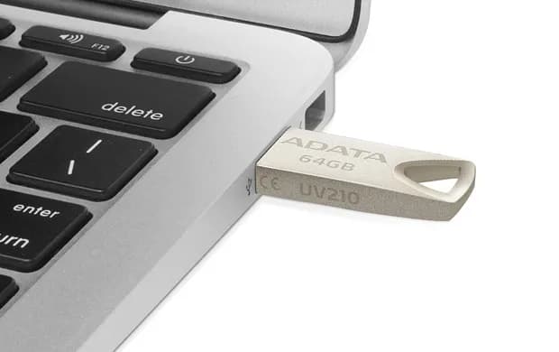 ADATA AUV210-64G-RGD unidad flash USB 64 GB USB tipo A 2.0 Beige 3