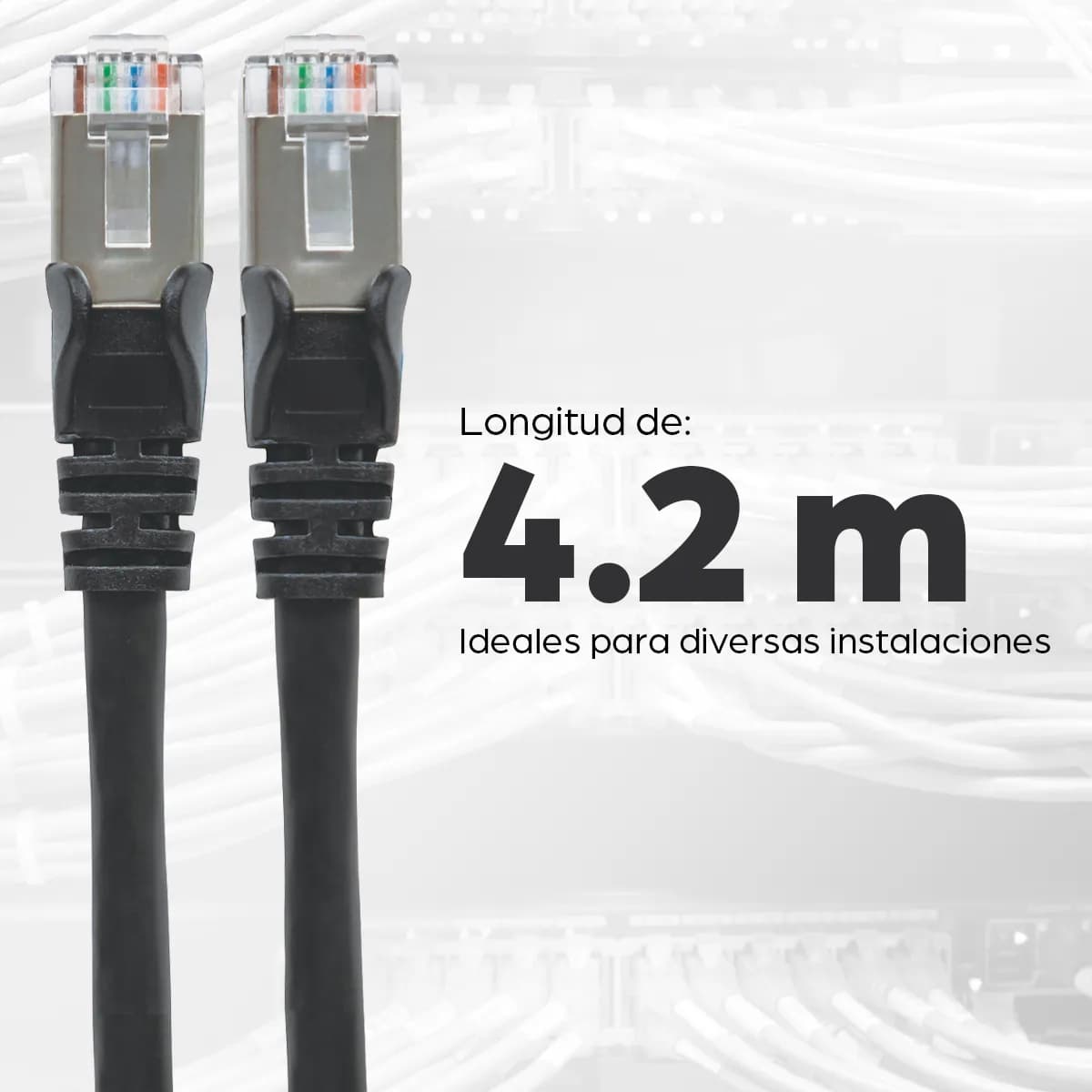 Intellinet Cable Patch Cat6a, S/FTP 6