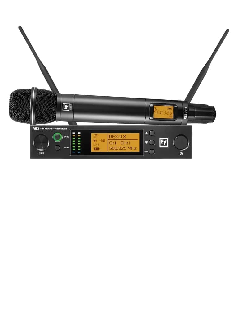 ElectroVoice M_RE3ND866M - Set de Micrófono Inalámbrico RE3 / Unidad d 2