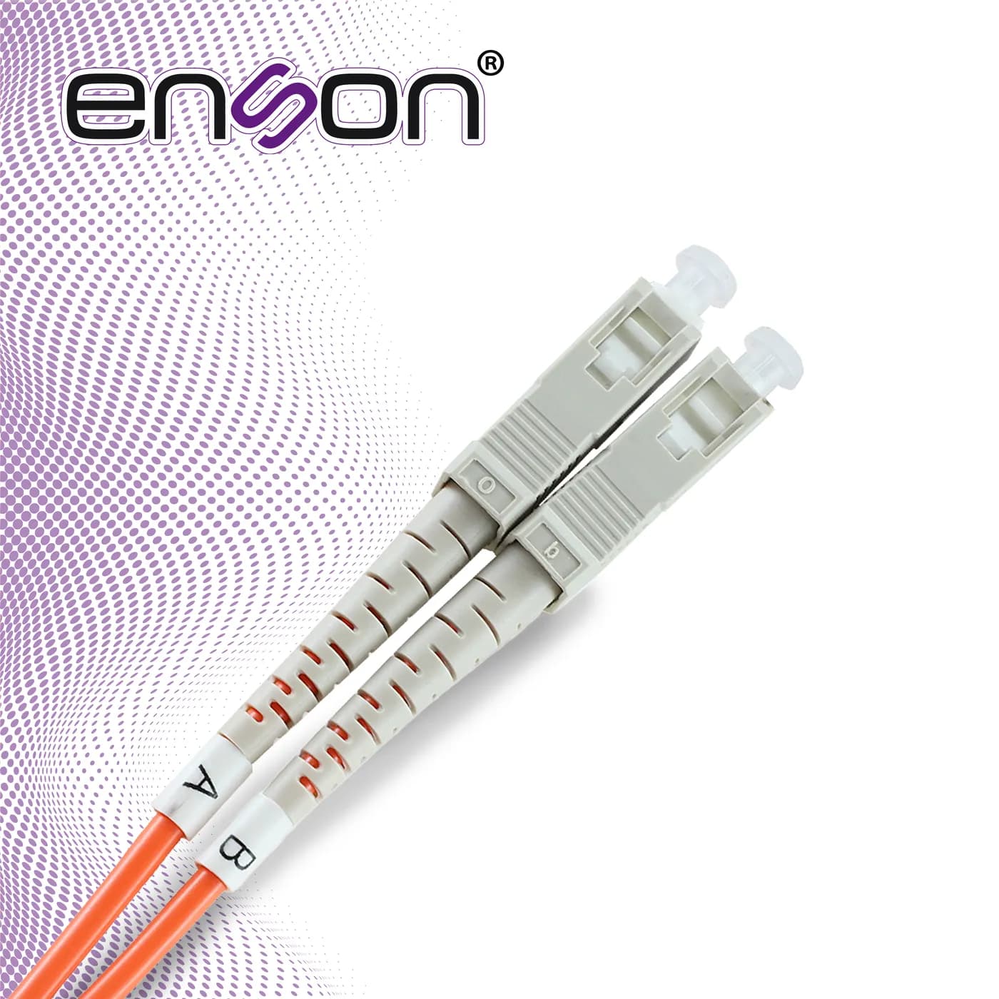FIBRA OPTICA ENSON 60201O200 DE 200MTS DUPLEX MULTIMODO OM1 ARMADA Y T 4