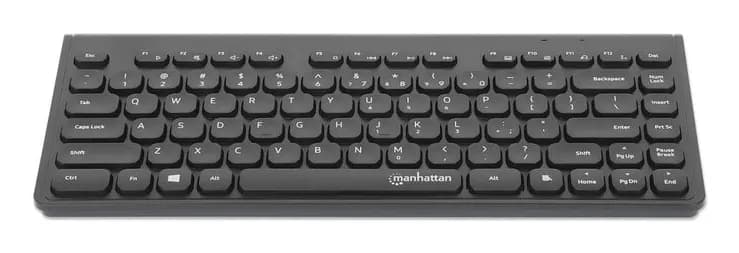 Manhattan Mini teclado USB inalámbrico, 12 teclas multimedia/funcional 4