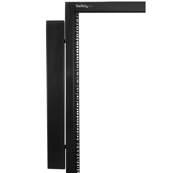 StarTech.com Organizador Vertical de Cableado con Lengüetas - 0U - 91c 8