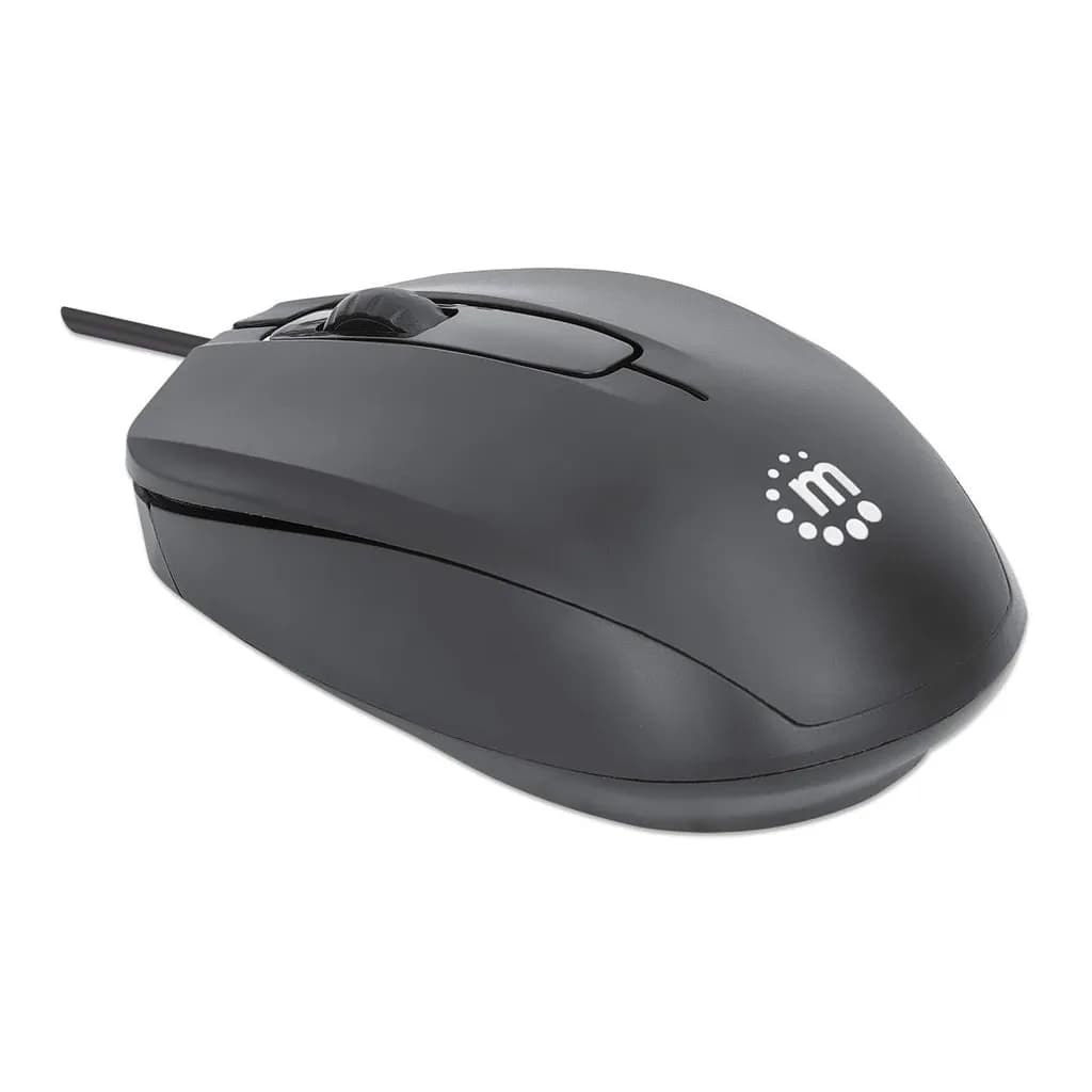 Manhattan Mouse USB óptico con cable - Comfort II 2