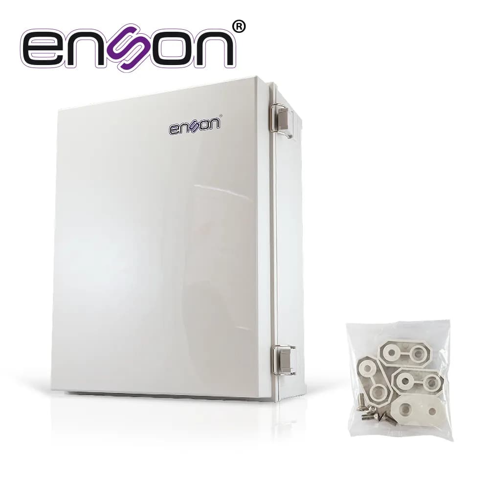 GABINETE TIPO NEMA ENSON ENS-PCE3040 DE POLYESTER 400X300X180MM IP66 / 5