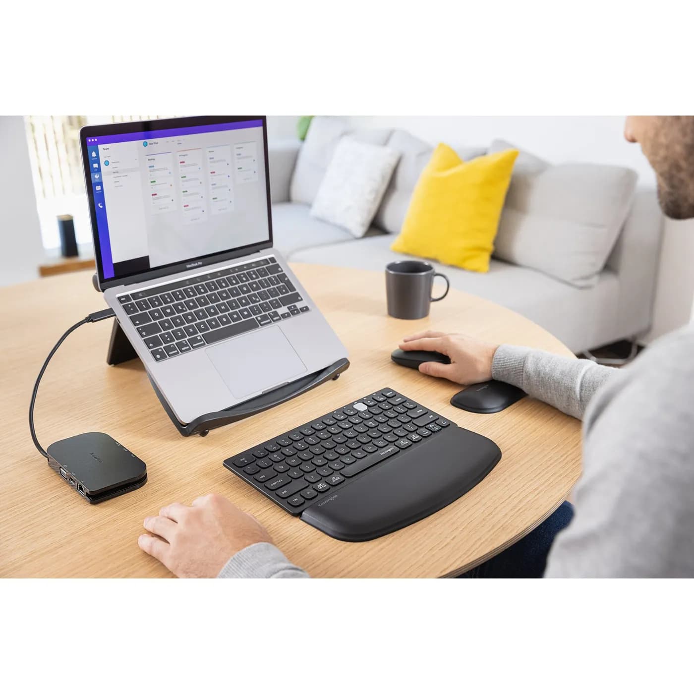Kensington Mouse Pad ErgoSoft™ Estándar Negro 25