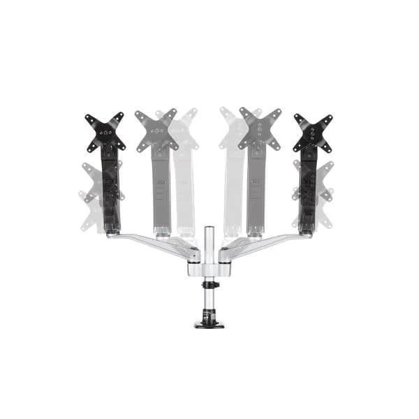 StarTech.com Soporte para Dos Monitores con Brazos Móviles - Apilable 3