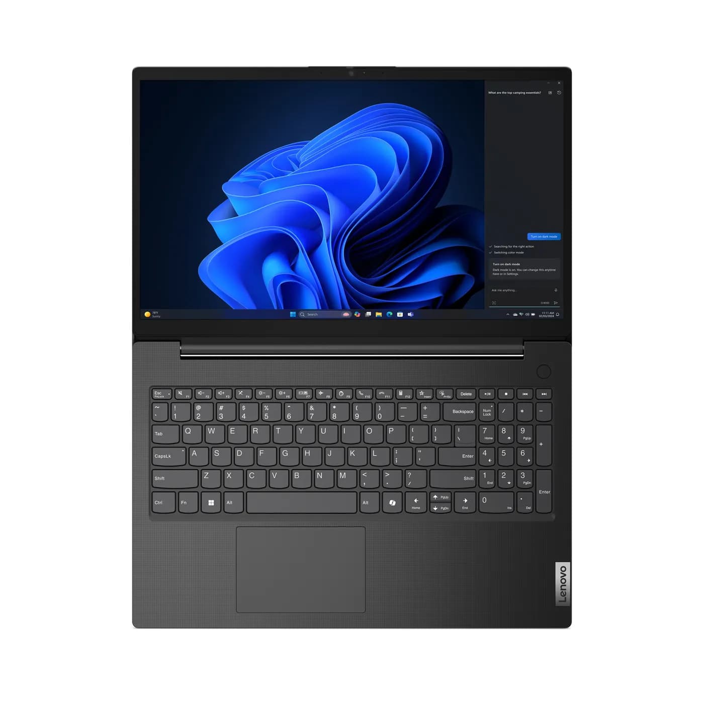 LAPTOP LENOVO V15 G5 15.6" FHD CORE 7 240H 16GB 1TB SSD W11H INGLES 7