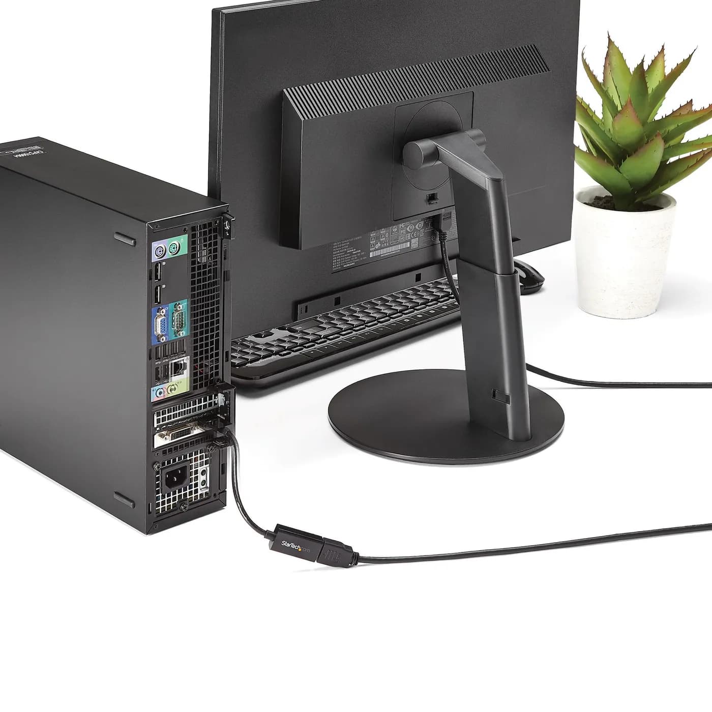 StarTech.com Convertidor de Video DisplayPort a HDMI con Audio – Adapt 2