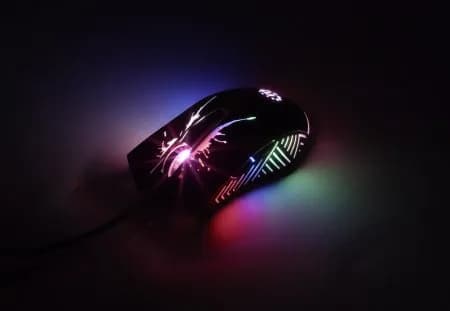 Manhattan Mouse Gaming Óptico cableado USB con iluminación LED 6