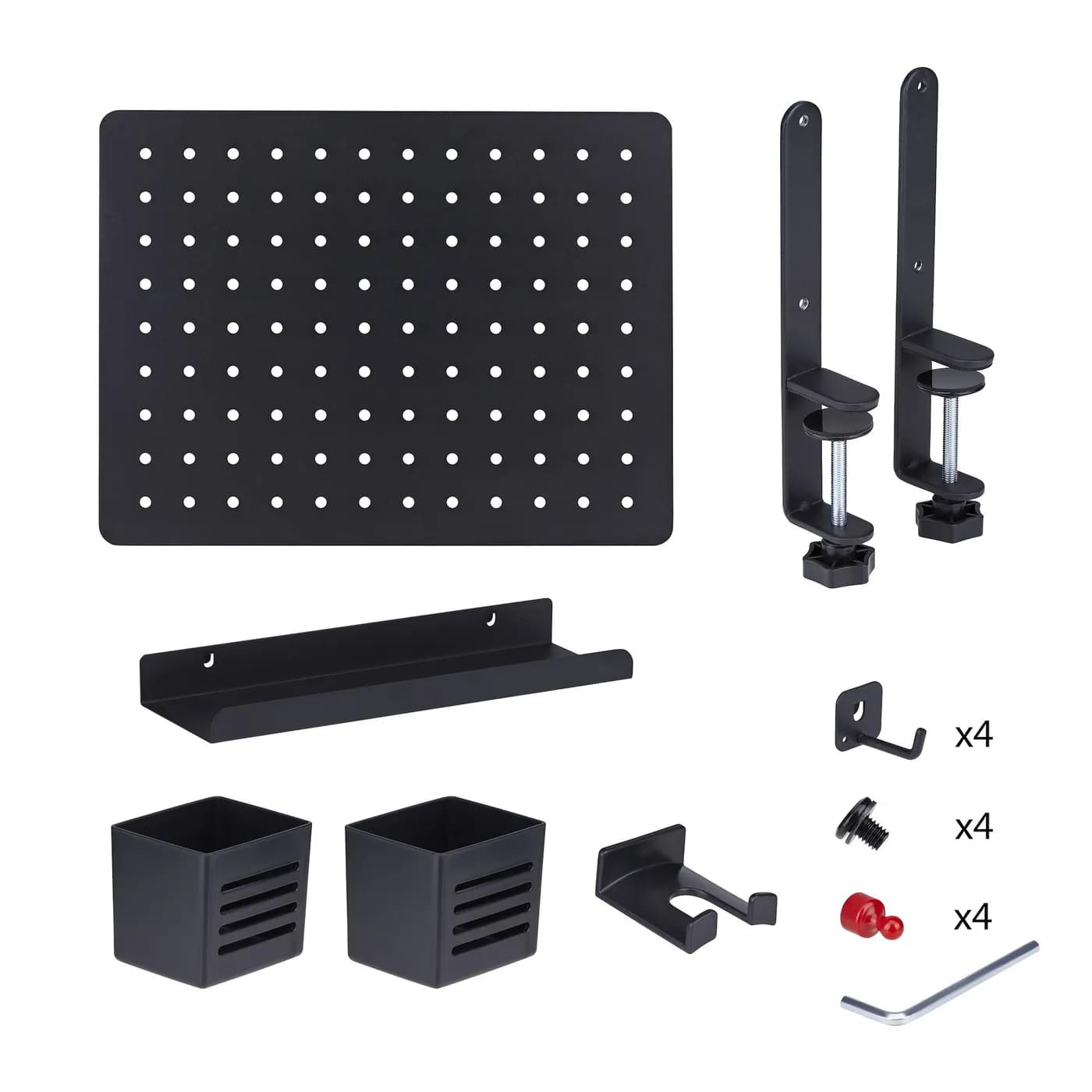 StarTech.com Tablero Perforado de Escritorio con Abrazadera - Panel Pe 10