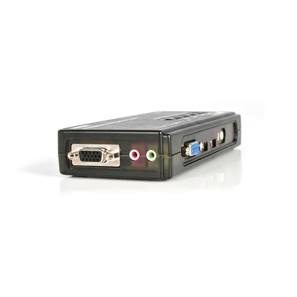StarTech.com Juego de Conmutador Switch KVM 4 Puertos Vídeo VGA USB 2. 3