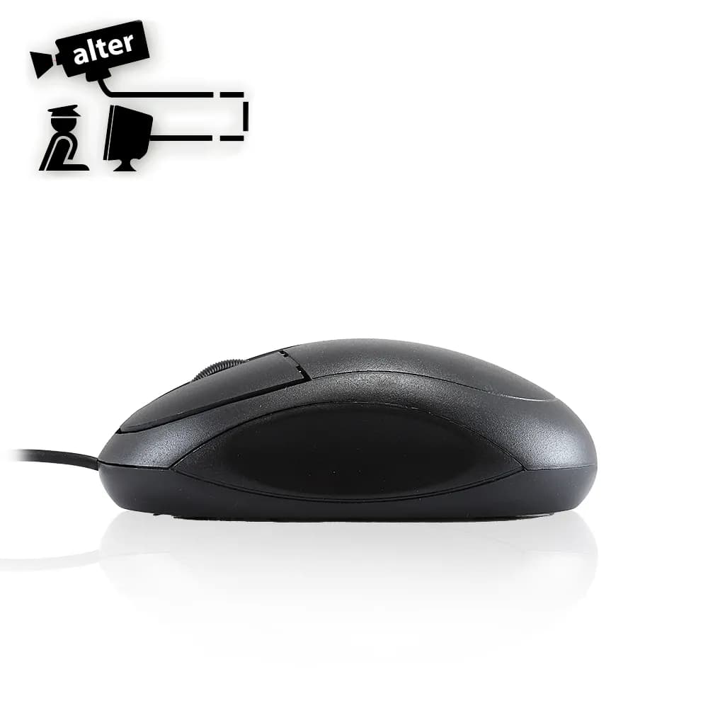 MOUSE NEGRO ALAMBRICO 2