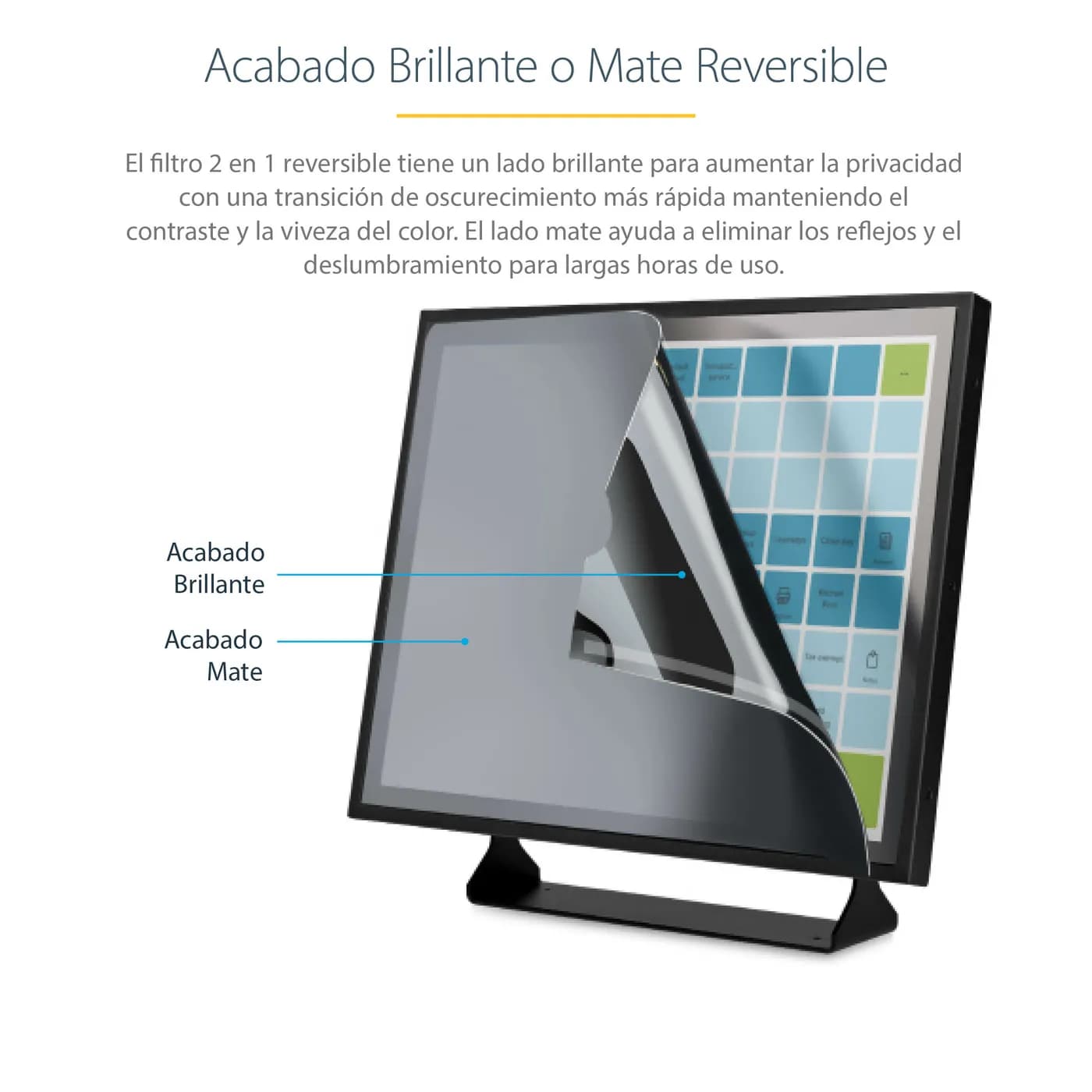 StarTech.com Filtro de Privacidad de 17 Pulgadas 5:4 para Monitor - Pa 10