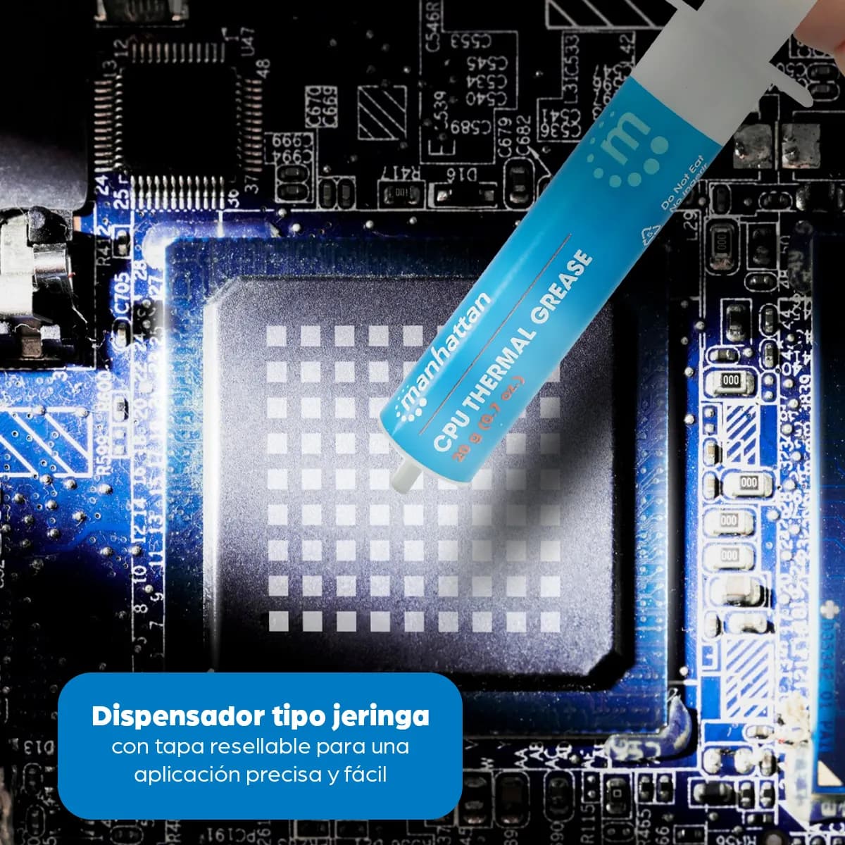 Manhattan CPU Thermal Grease disipador de calor Pasta térmica 0.965 W/ 2