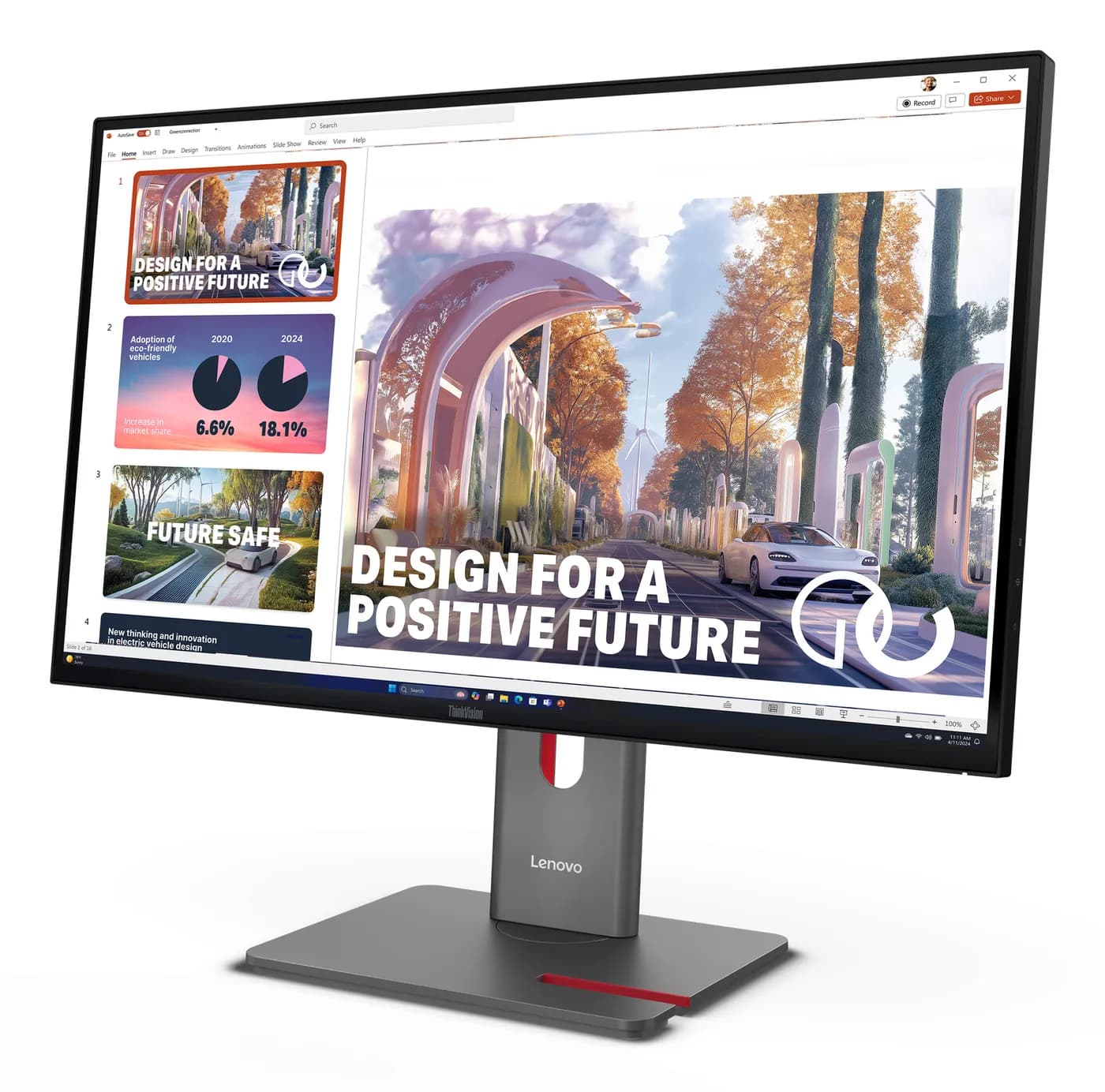 Lenovo ThinkVision P27QD-40 monitor de computadora 68.6 cm (27") 2560  3
