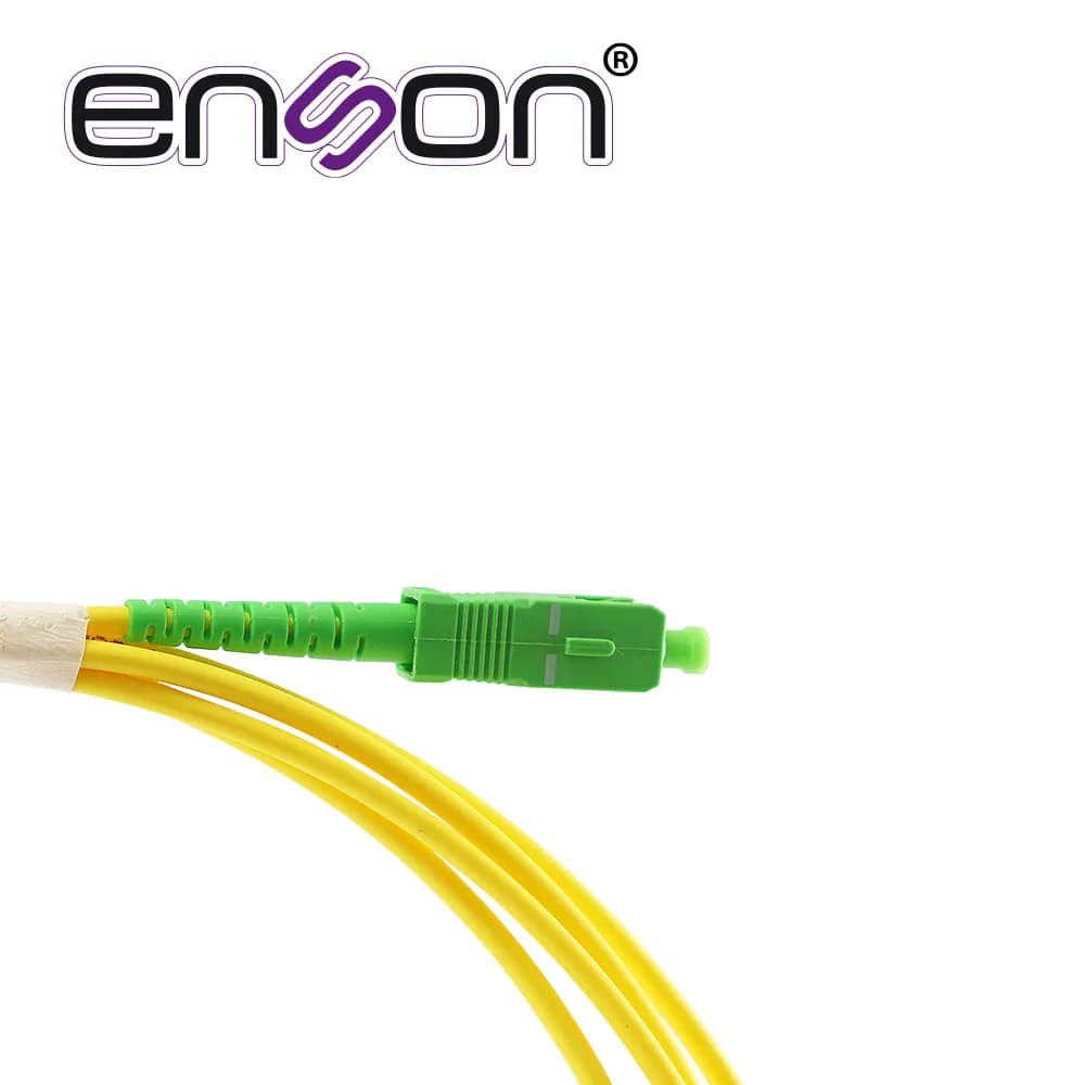 JUMPER DE FIBRA OPTICA ENSON ENS-JUMPSCS FORRO PVC COLOR AMARILLO FLAM 3