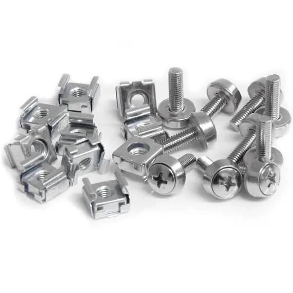 StarTech.com Pack de 50 Tornillos de Montaje y Tuercas Enjauladas M5 p 2