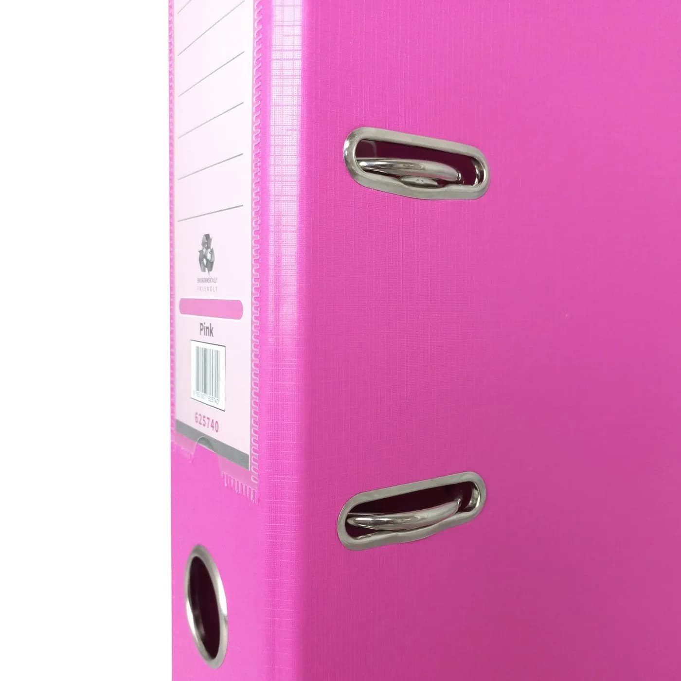 TECHMAKRO CARPETA 3 IN PARA ARCHIVO DE CARTON FORRADO DE PVC, ROSA paí 3