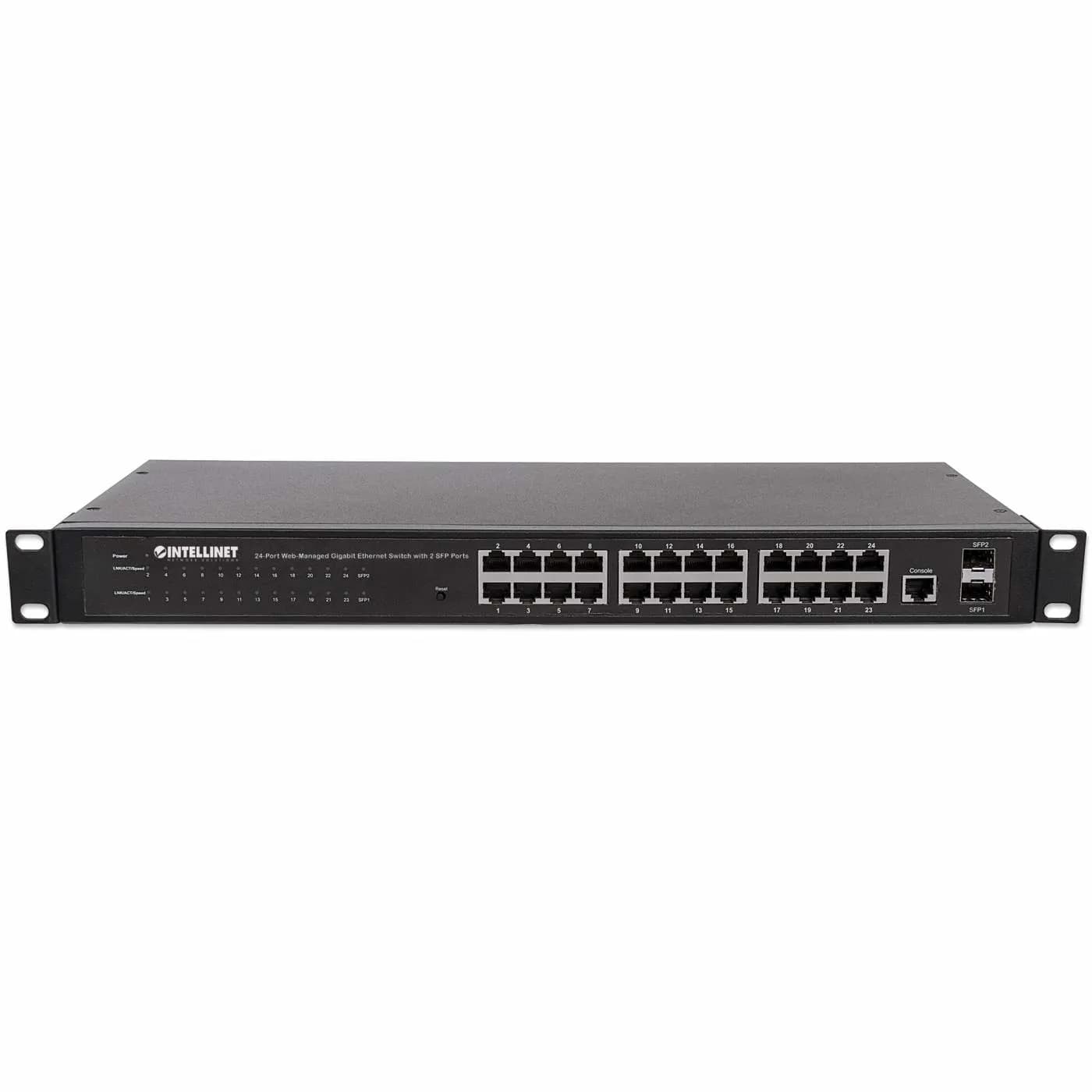 Intellinet Switch de 24 Puertos Gigabit Ethernet Administrable por Web 6