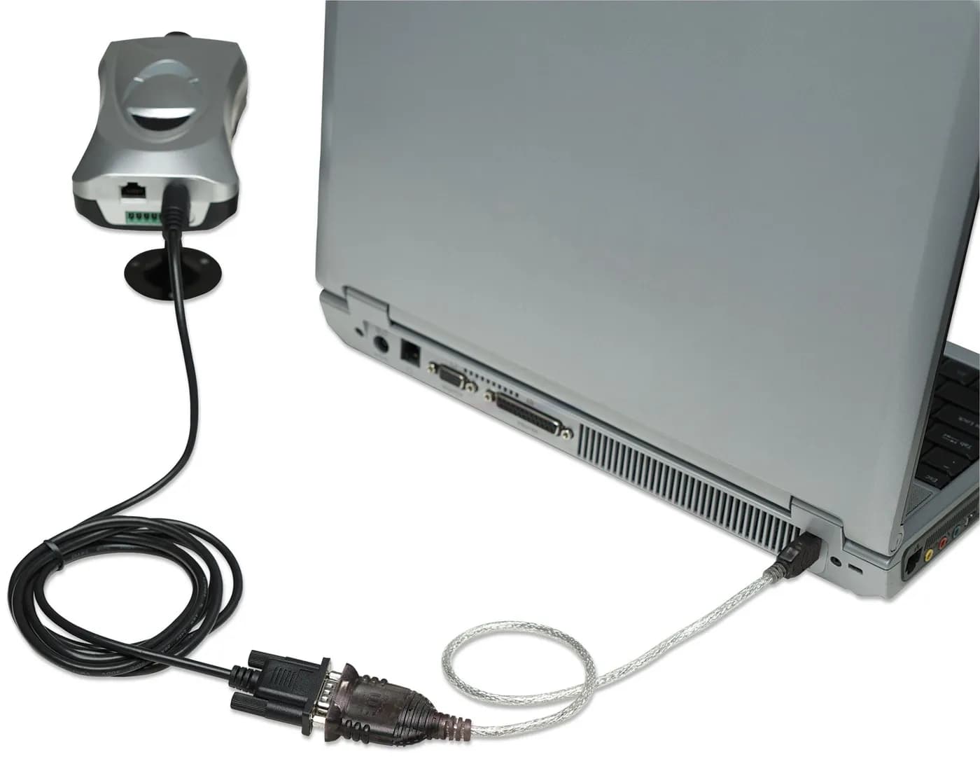 Manhattan 151856 cable serial Plata 0.45 m USB A Serial/COM/RS232/DB9 5