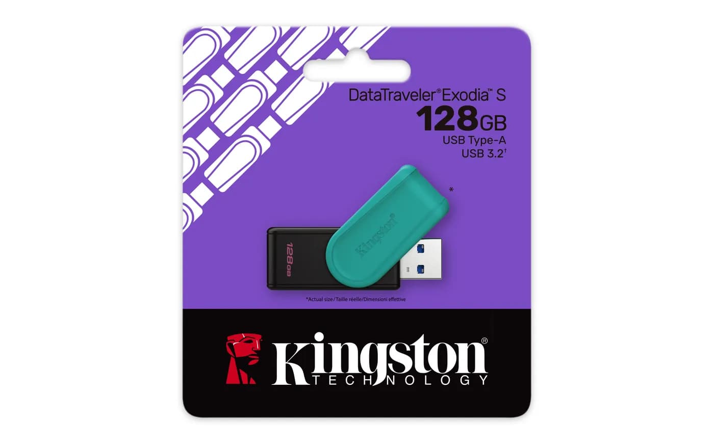 Kingston Technology DataTraveler Exodia S unidad flash USB 128 GB USB  3