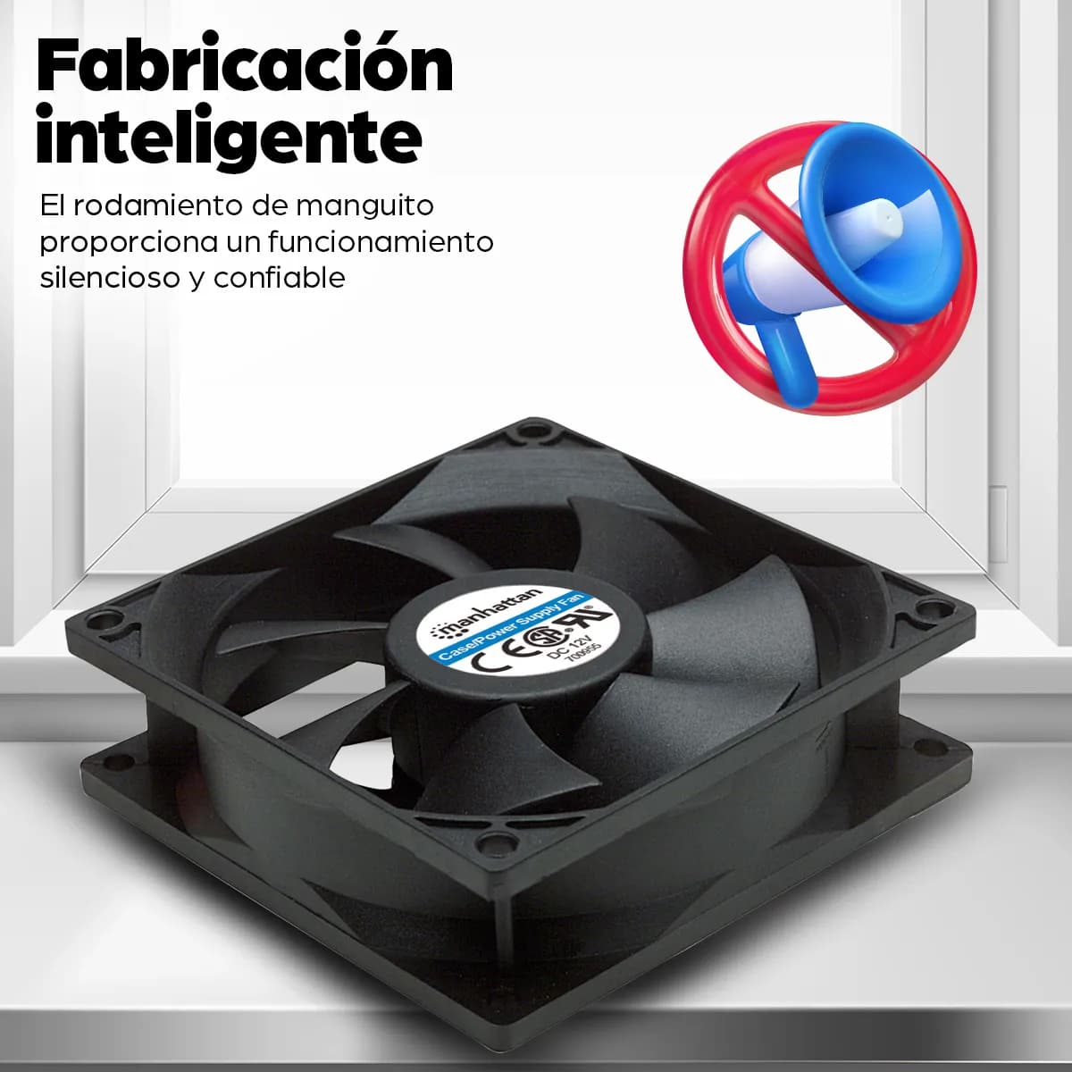 Manhattan 700955 sistema de refrigeración de computadora Gabinete de l 6