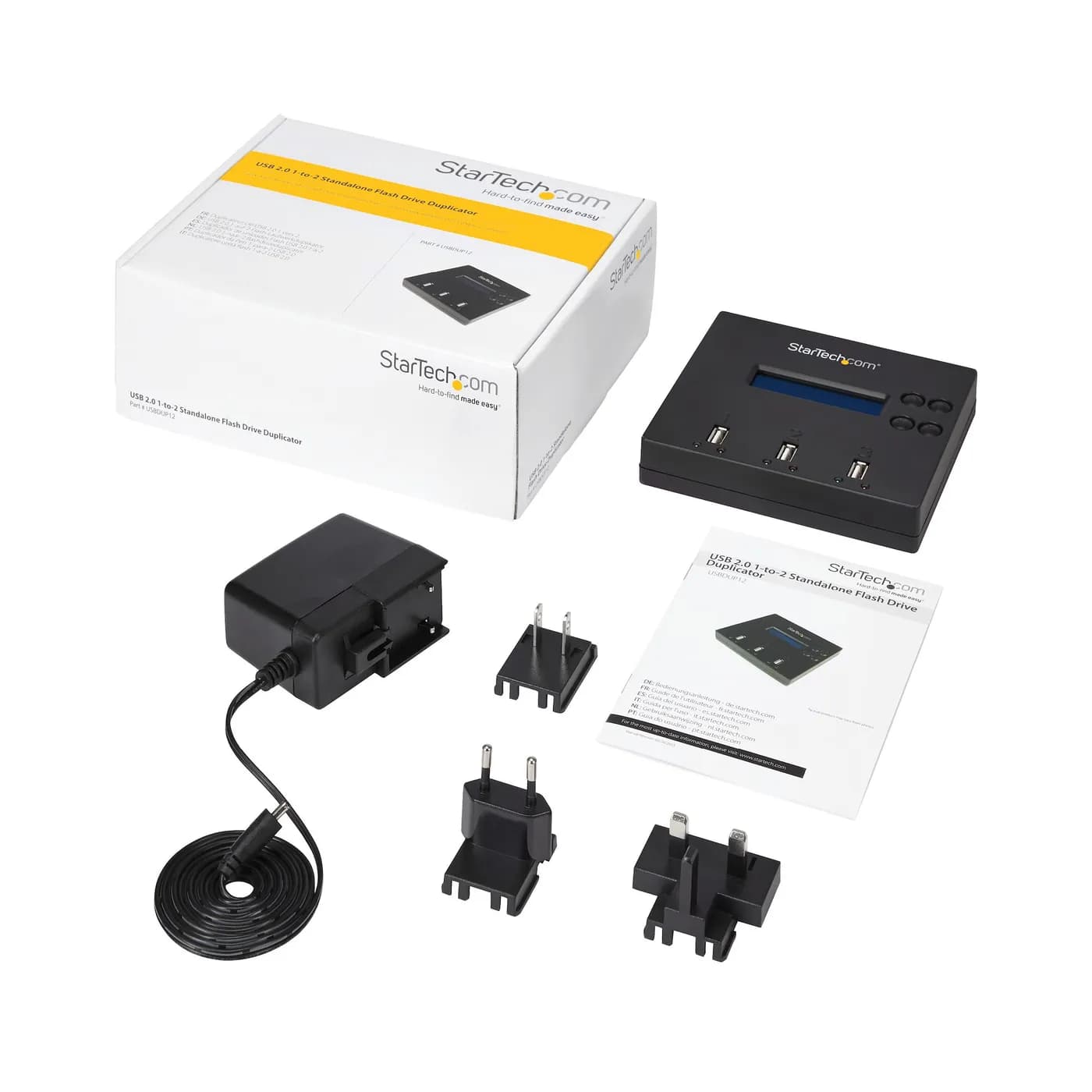 StarTech.com Clonador Autónomo 1:2 para Memorias USB - Copiador de Uni 8