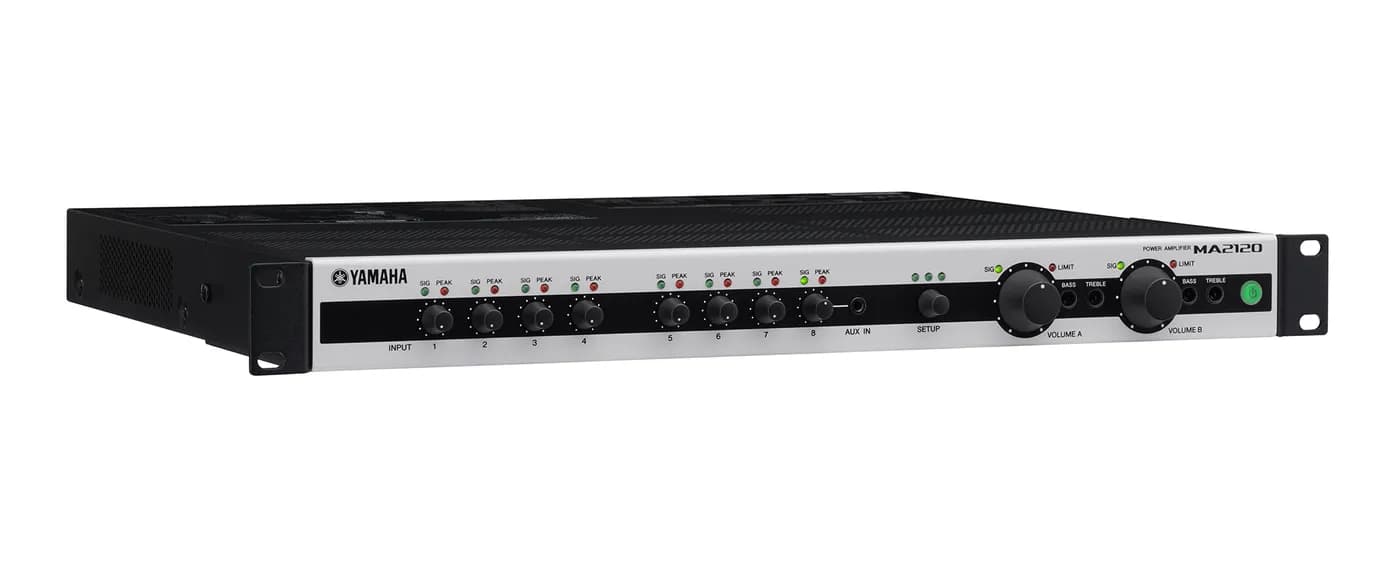 Mezclador Amplificador / 2 zonas / 120W a 70/100V / 100W a 8Ω / DSP In 4