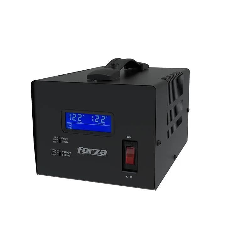 FORZA REGULADOR AUTOMÁTICO DE VOLTAJE 3600VA/1800W - 4 NEMA 5-15R