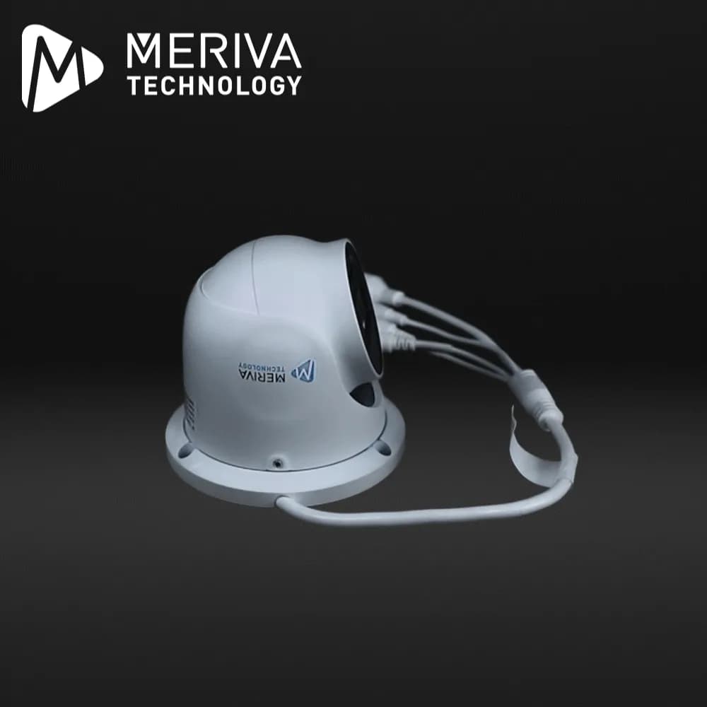 CAMARA IP TURRET MERIVA TECHNOLOGY MTD-E600FDA / 6MP / H.265S / 2.8MM  5