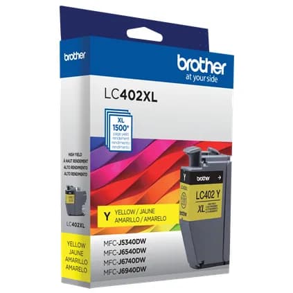 Brother LC402XLYS cartucho de tinta 1 pieza(s) Original Alto rendimien 6