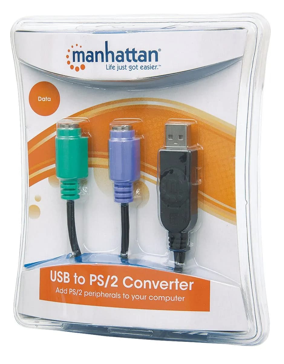 Manhattan Convertidor PS/2 a USB 4