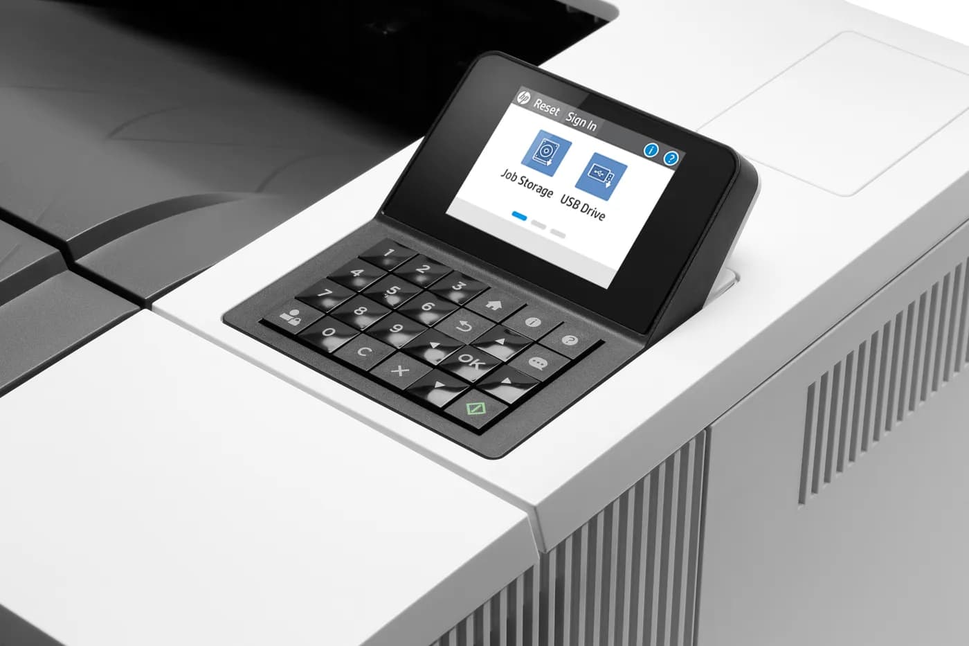 HP LaserJet Enterprise M507dn Blanco y negro Impresora, Ethernet solam 3