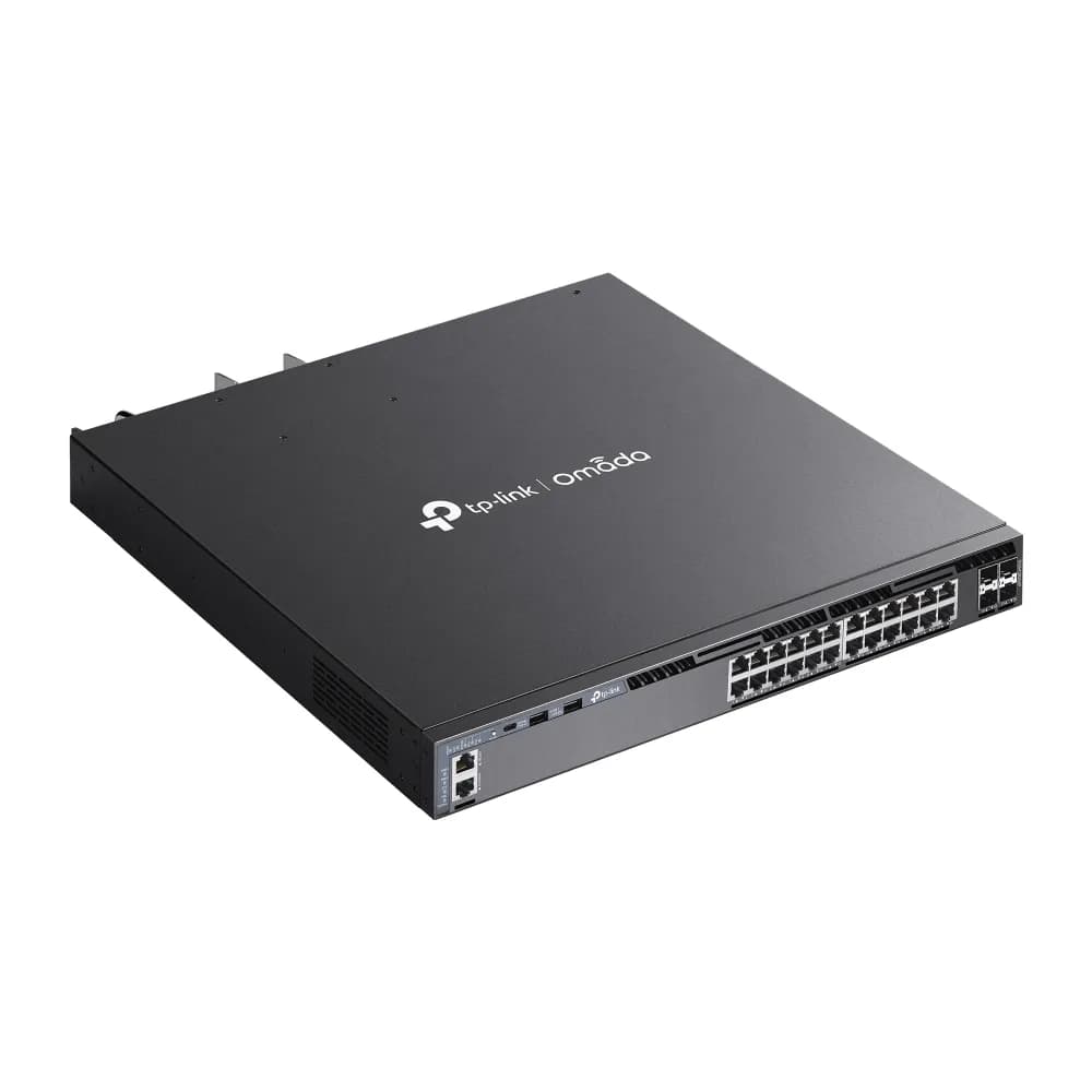 Switch Administrable L3 / 24 Puertos PoE Gigabit / 4 SFP+ 10G / Presup 4