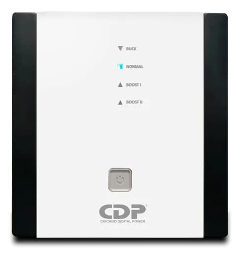 CDP R-AVR5008 regulador de voltaje 9 salidas AC 120 V Negro, Blanco 2