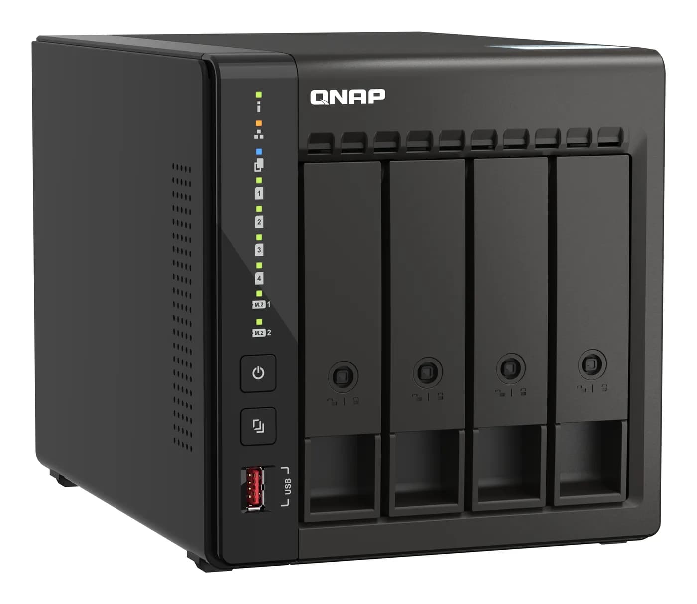 QNAP TS-453E NAS Tower Intel® Celeron® J6412 8 GB 0 TB QNAP QTS Negro 4