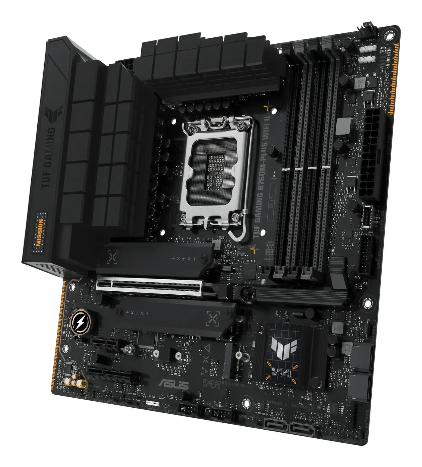 TARJETA MADRE ASUS TUF GAMING B760M-PLUS WIFI II, MICRO-ATX, LGA 1700, 4