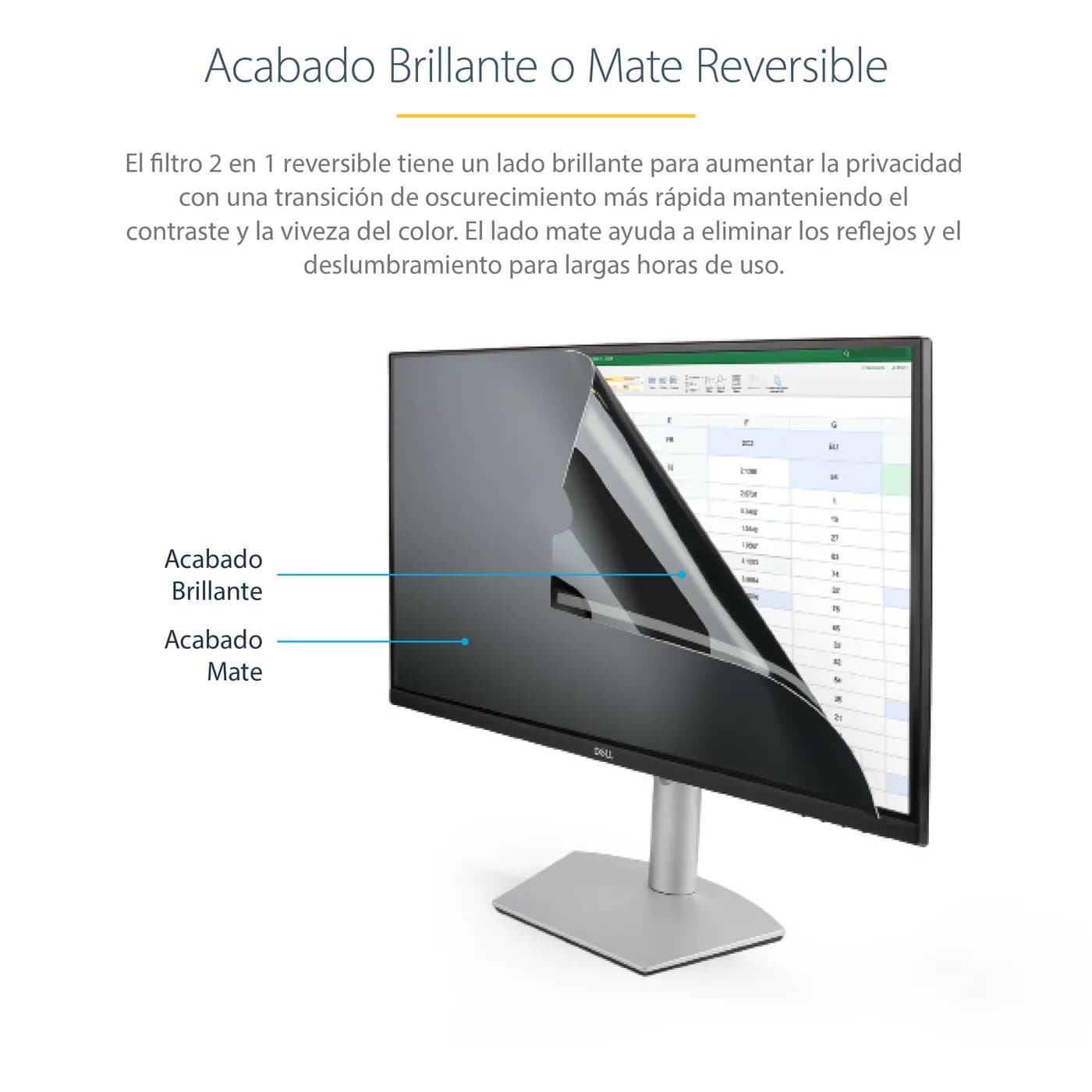 StarTech.com Filtro de Privacidad para Laptop de 24" - Universal 10
