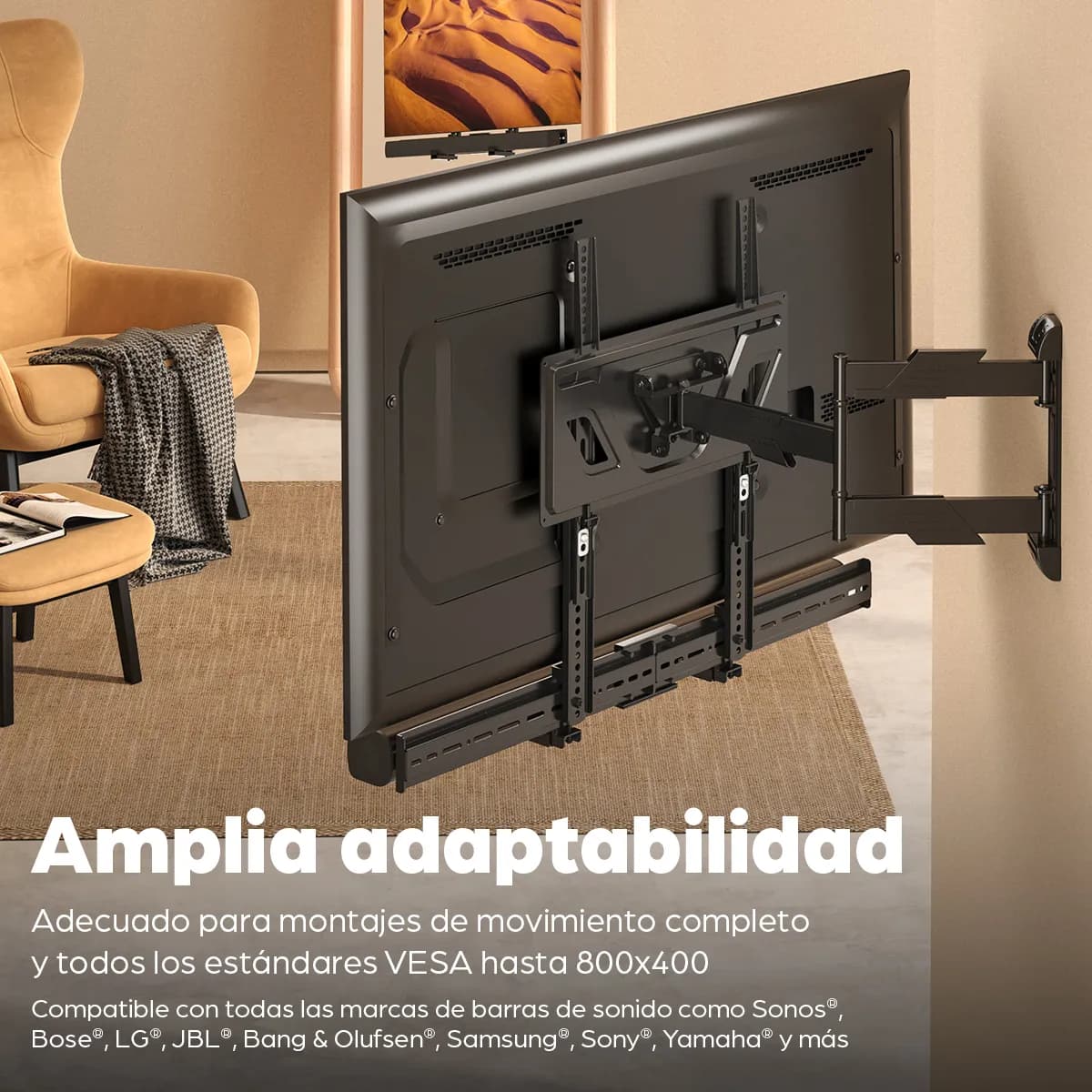 Manhattan Soporte universal para barra de sonido 8