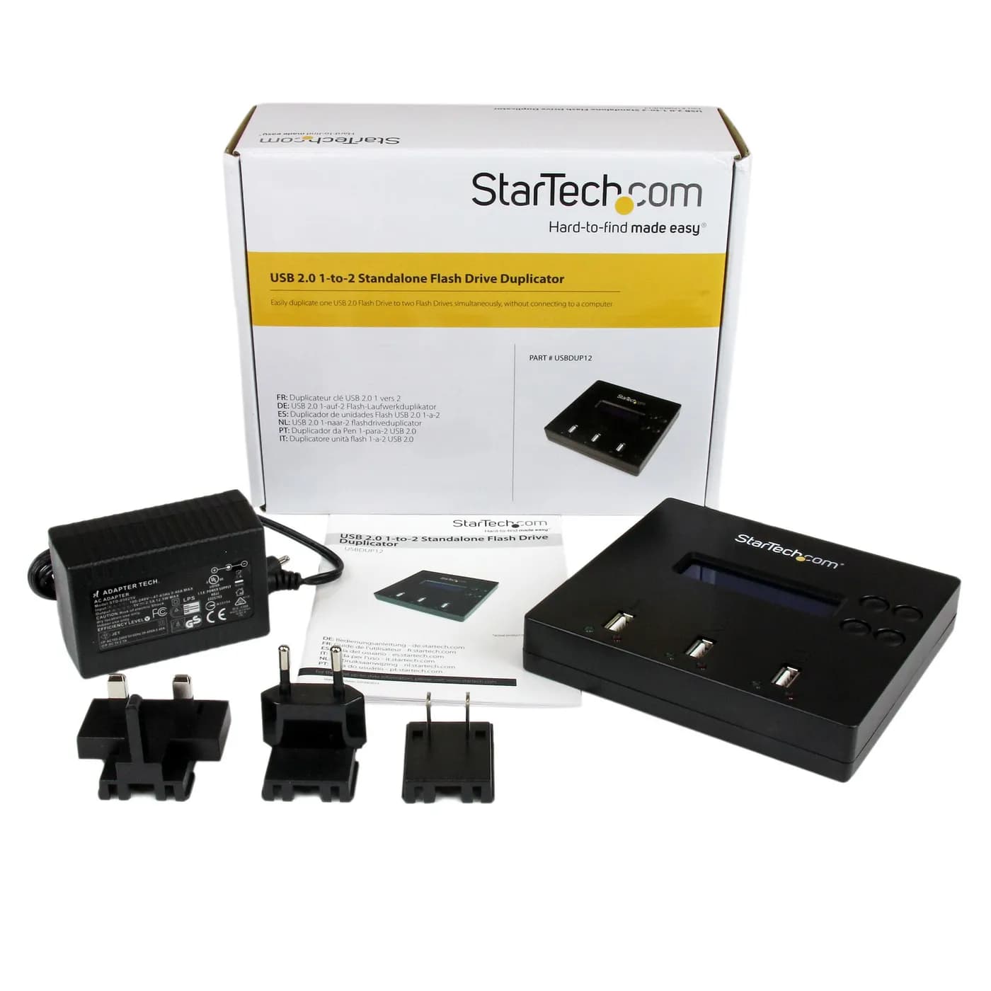 StarTech.com Clonador Autónomo 1:2 para Memorias USB - Copiador de Uni 7