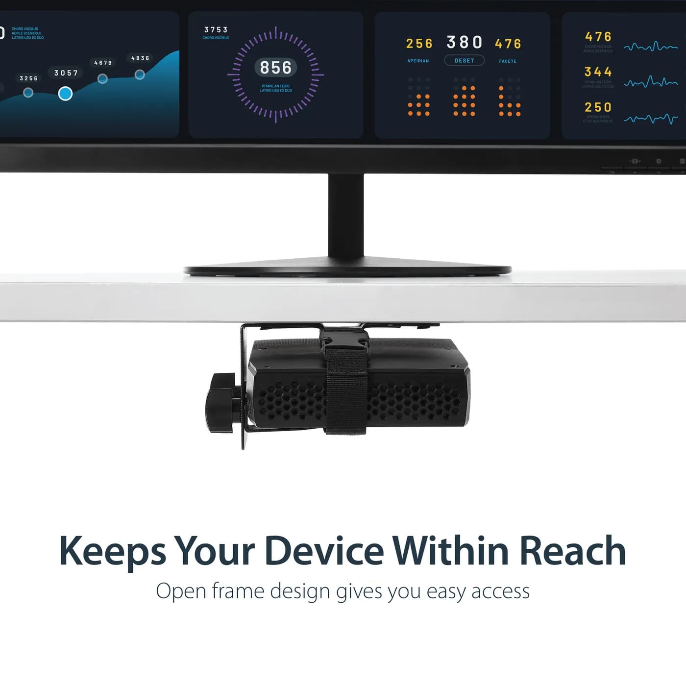 StarTech.com Soporte de Montaje VESA para Clientes Delgados - Gabinete 11