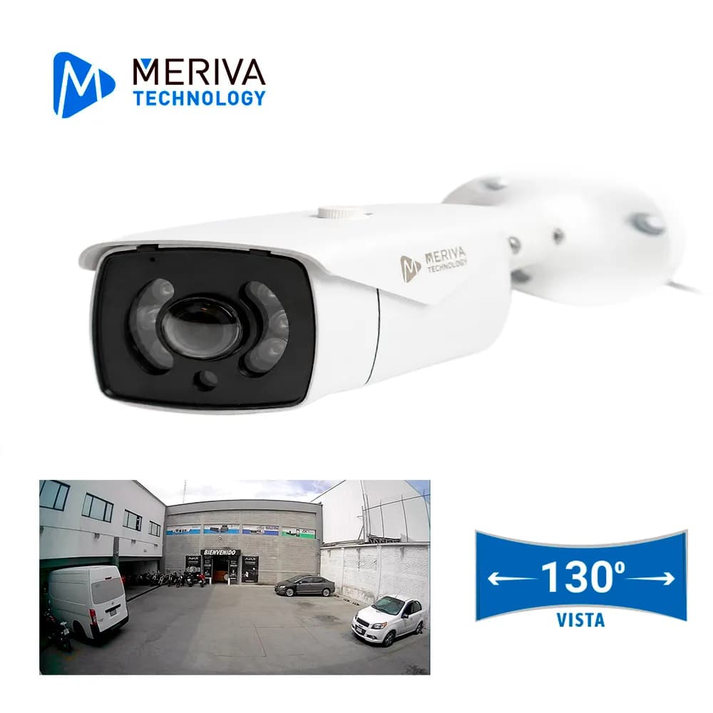 CAMARA HD BULLET PANORAMICA MERIVA TECHNOLOGY MSC-2230WA / 2MP / AHD/T 5