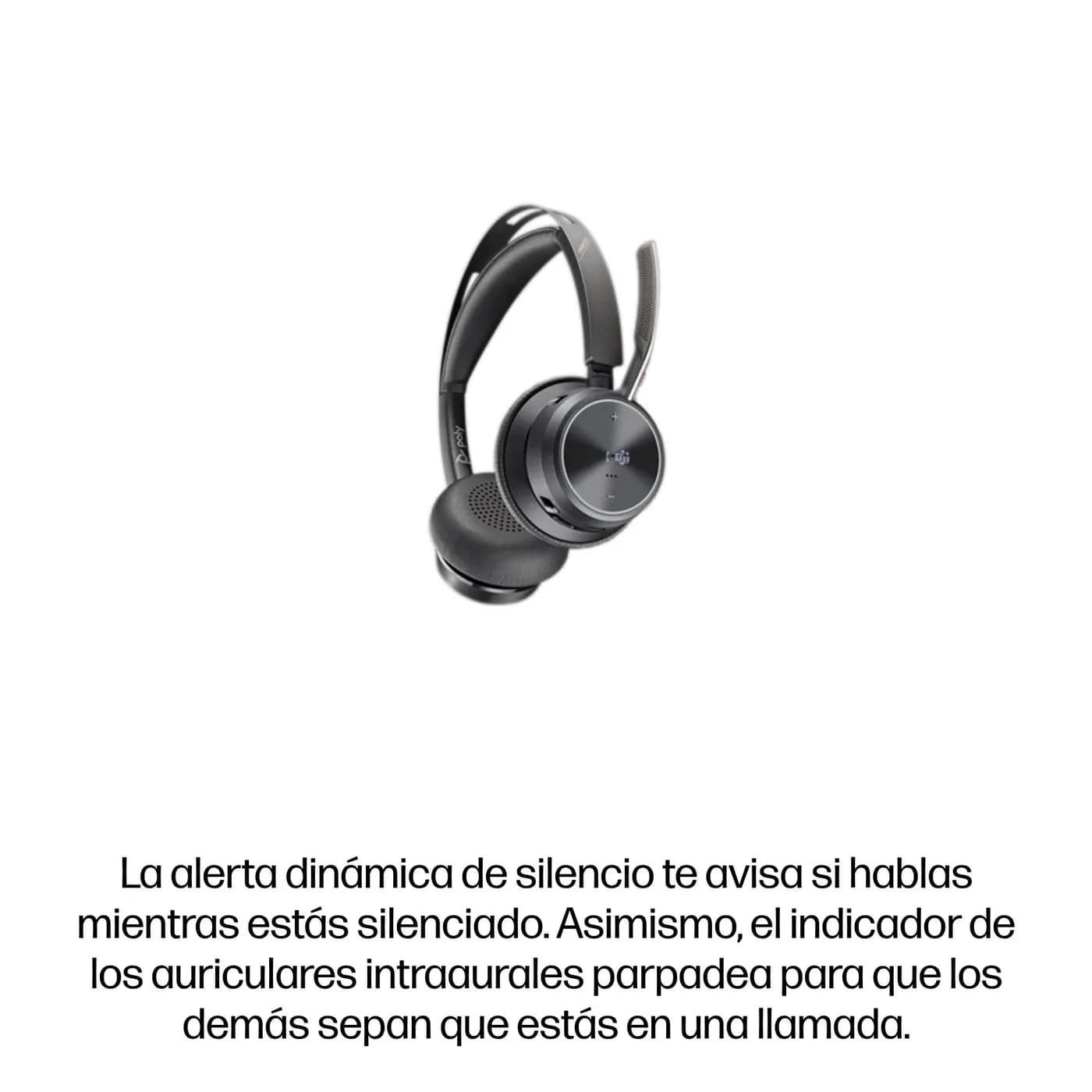 HP Poly Auriculares USB-C-C Poly Voyager Focus 2 con certificación par 3