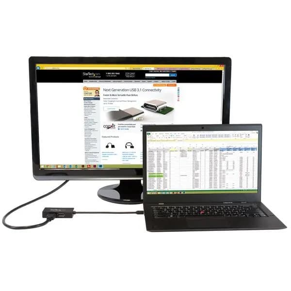 StarTech.com Adaptador de video externo triple head Mini DisplayPort a 5
