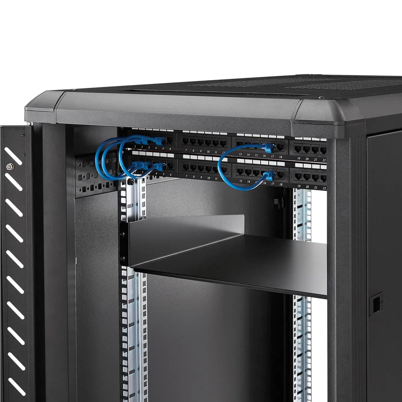 StarTech.com Estante 2U Bandeja Estándar para Gabinete Rack Universal  4